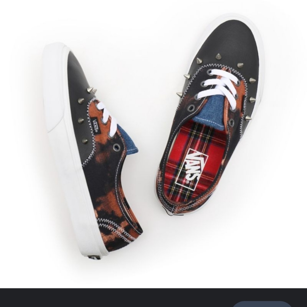 Vans tartan daze sneakers size 8.5